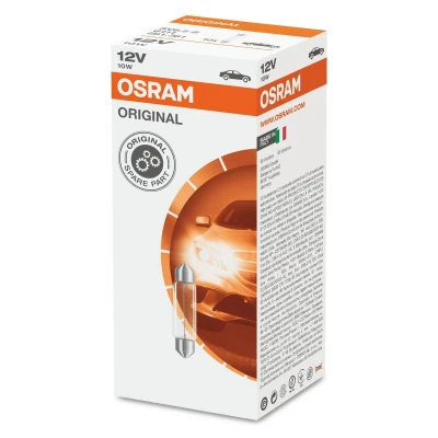 Kuva Hehkulamppu toissijainen OSRAM C10W Standard 12V, 10W
