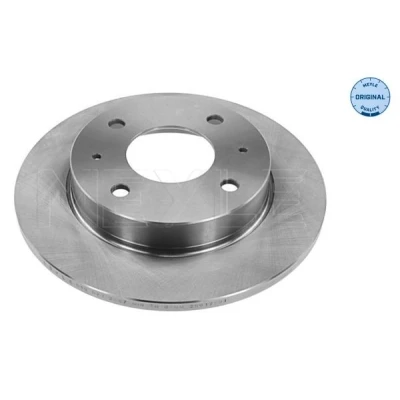 Kuva MEYLE 015 523 2087 Jarrulevyt Taka akseli 250 10 4 114,3 täysi ORIGINAL Quality MITSUBISHI: Colt 6, VI CZC Cabriolet, SMART: Forfour I