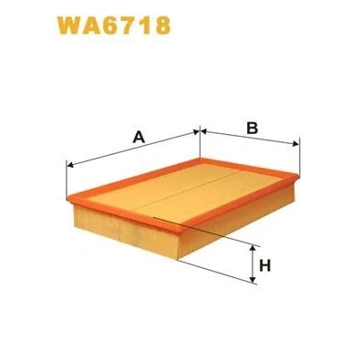 Kuva Ilmansuodatin WIX FILTERS WA6718