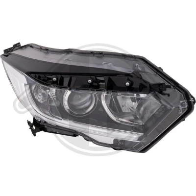 Kuva DIEDERICHS 5292180 Ajovaloumpio Oikea LED, H11/HB3 Päiväajovalolla (LED) Valokorkeussäätimen moottorilla