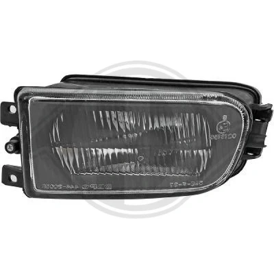 Kuva DIEDERICHS 1223189 Sumuvalot Vasen Lampun kannalla BMW: 5 Sedan, Z3 Roadster, Touring