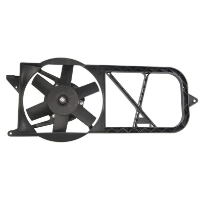 Kuva NRF 47312 Jäähdyttimen Tuuletin 300 12 200 Jäähdytystuulettimen kehällä OPEL: Corsa B Hatchback