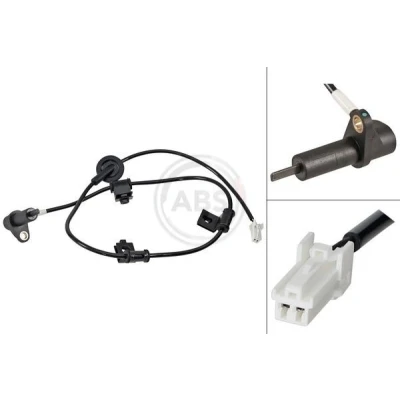 Kuva Tunnistin, kiertonopeus, Taka akseli, oikea hyundai atos OE 9568002100, 9568102100, AB1617