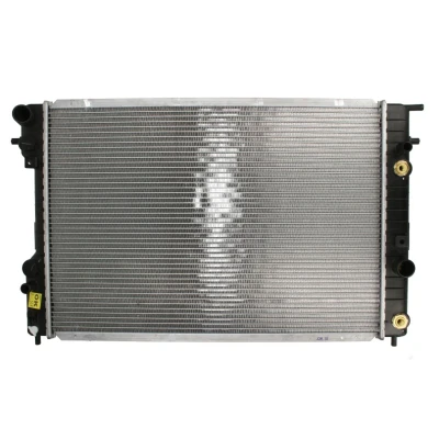 Kuva NRF 529689 Jäähdytin Alumiini 653 445 30 asennusosilla Jäähdytysrivat juotetut OPEL: Omega B Sedan, Caravan