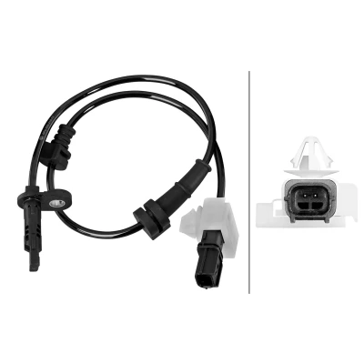 Kuva HELLA 6PU 358 218 741 ABS anturi Pidikkeellä Hall 2 520