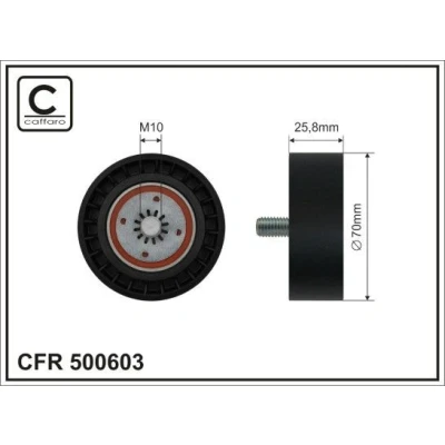 Kuva CAFFARO 500603 Ohjainrulla
