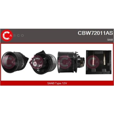 Kuva CASCO CST10250AS Starttimoottori 12V 1,10kW 11, 9 CPS0127 74mm TOYOTA: Avensis I Sedan, Auris Hatchback, Corolla IX Station Wagon