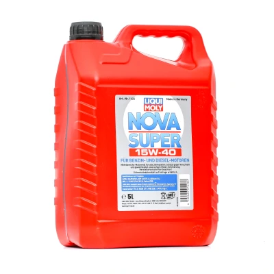 Kuva Liqui Moly Nova Super 15W 40 5l Moottoriöljy 1426 MERCEDES BENZ: E sarja Sedan, Sprinter 3 T Flatbed Kuorma auto/Alusta, CLK Coupe