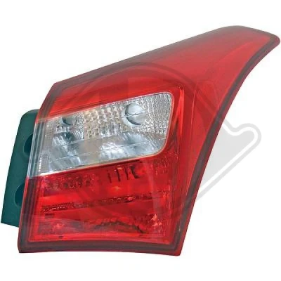 Kuva DIEDERICHS 6836090 Takavalot Oikea PY21W, P21W