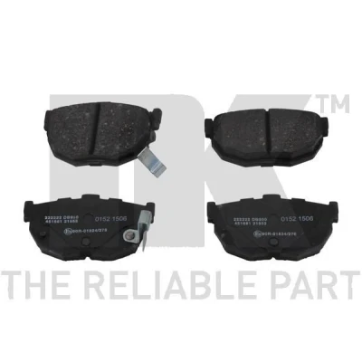 Kuva NK 222222 Jarrupalat Ilman kulumisenilmaisinta KIA: Cerato Hatchback, Sedan, HYUNDAI: Elantra III COUPE II,