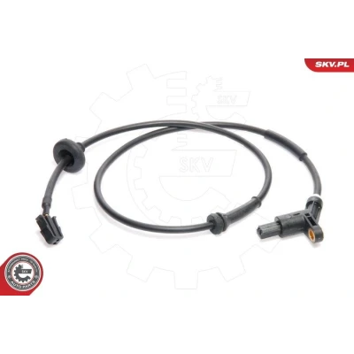 Kuva ESEN SKV 06SKV031 ABS Anturi Taka akseli 2 napaa 865mm 12V Sähköinen musta Naaras