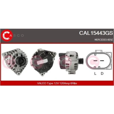 Kuva CASCO CAL10229AS Laturi 12V 90A VOLKSWAGEN: Golf 4, 4 Variant, Polo IV Hatchback, SKODA: Fabia 1 Combi, Roomster, I Sedan