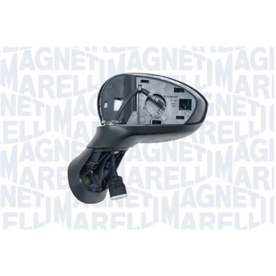 Kuva Ulkopeili Magneti Marelli 350314027180 ilman kantta Vasen Musta Rosoinen Sähköinen Kupera Ohjaus vasemmalla FIAT: Linea, Grande Punto Hatchback