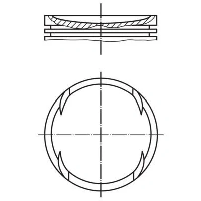 Kuva Mäntä MAHLE ORIGINAL 028 PI 00120 000