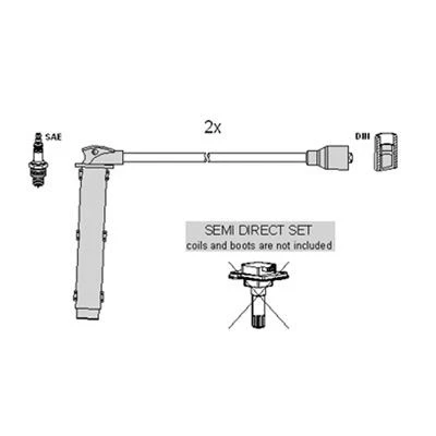 Kuva HITACHI 134373 Sytytysjohto LAND ROVER: Freelander I SUV, 75