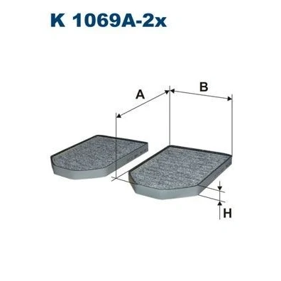 Kuva Suodatin, sisäilma AUDI A8 D2 OE 4D0 819 439 A, 898 438 A
