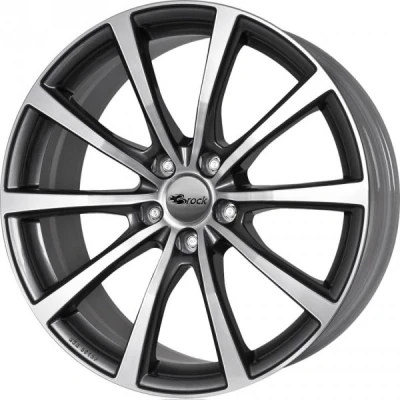 Kuva Brock B32 Titanium Full Polish 9.5x20 5/130 ET52 B71.6