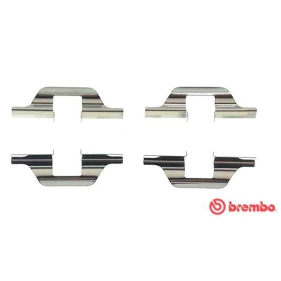 Kuva BREMBO A 02 304 Tarvikesarja, Jarrupala VOLKSWAGEN: GOLF 2