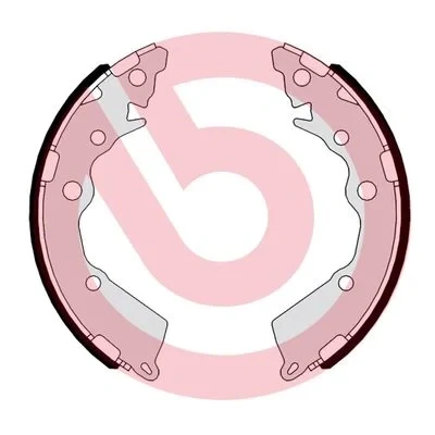 Kuva BREMBO S 30 542 Jarrukengät 180 27 KIA: Picanto II