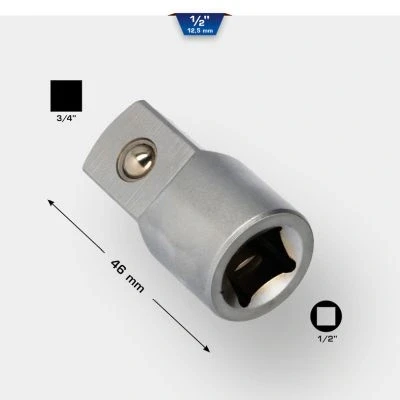 Kuva KS TOOLS BT022906 Pienennysadapteri, räikkä 12,5 (1/2&quot;) 1/2