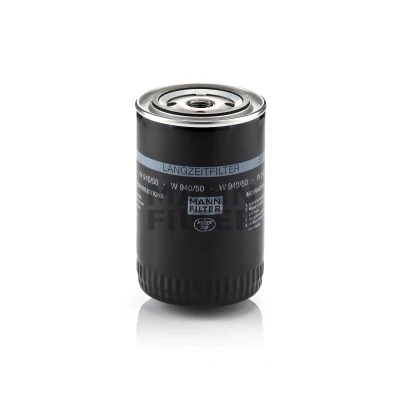 Kuva MANN FILTER W 940/50 Öljynsuodatin 3/4 16 UNF yhdellä peruutuksenestoventtiilillä Ruuvattava suodatin AUDI: A4 B5 Avant, Sedan