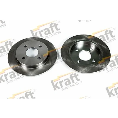 Kuva KRAFT 6052200 Jarrulevyt 253, 253,0 10,0 4 täysi FORD: FIESTA 5, Focus Mk1 Farmari, Sierra Hatchback