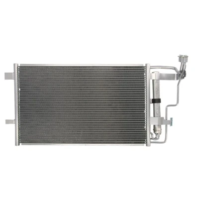 Kuva THERMOTEC KTT110421 Ilmastoinnin Lauhdutin Vedenerottimella 15,5 10,2 Alumiini 573 R 134a MAZDA: 3 Sedan