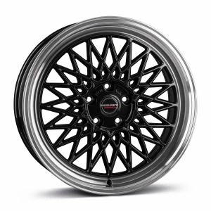 Kuva BORBET B Black Rim Polished 8x18 5/112 ET45 B66.6