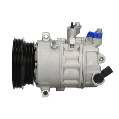 Kuva THERMOTEC KTT090464 Ilmastoinnin Kompressori PXE16 12V PAG 46 R134a AUDI: A3 Sportback, TT Coupe, VOLKSWAGEN: Jetta 3