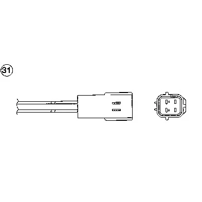 Kuva Lambdatunnistin NGK 0017