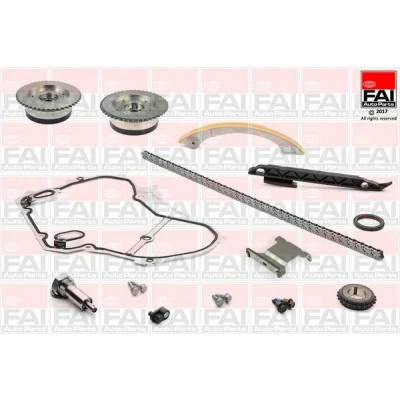 Kuva FAI AutoParts TCK120VVT Jakoketjusarja Tiivisteillä, Hammaspyörillä Yksinkertainen, Niittiketju OPEL: Astra J GTC, Insignia B Grand Sport