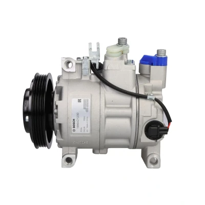 Kuva BOSCH 1 986 AD1 230 Ilmastoinnin Kompressori 12V PAG 46 R134a asennusohjeella, Tiivisterenkaalla AUDI: A4 B7 Avant, B6 Avant