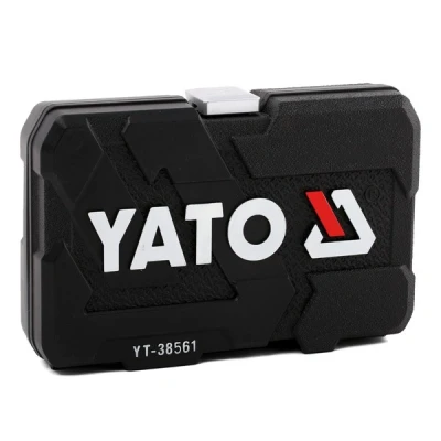 Kuva YATO YT 38561 Hylsyavainsarja 22 Kuusikulma Kromi vanadium teräs, molybdeeniteräs 3/8&quot;, 3/8 Räikkätoiminnolla