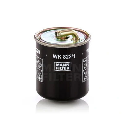 Kuva MANN FILTER WK 822/1 Polttoainesuodatin Letkusuodatin 11 MERCEDES BENZ: C sarja Sedan, T modell, ML