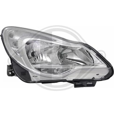 Kuva DIEDERICHS 1814182 Ajovaloumpio Oikea H7, H7/H1, PSY24W, H1 Huomiovalolla Oikeanpuoleiselle liikenteelle Sähkömoottorilla OPEL: Corsa D Hatchback