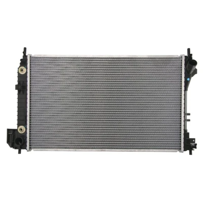 Kuva THERMOTEC D7F055TT Jäähdytin Alumiini 650 388 16 Automaattivaihteisto Jäähdytysrivat juotetut SAAB: 9 3 Sedan, Farmari