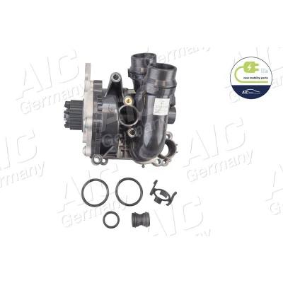 Kuva AIC 58828 Vesipumppu Termostaatilla, Ilman anturia Mekaaninen Koppa alumiinikannella VOLKSWAGEN: Golf 5, Passat B6 Variant, Transporter 5