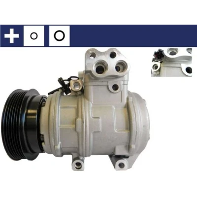 Kuva MAHLE ORIGINAL ACP 842 000S Ilmastoinnin Kompressori 10PA17C 12 PAG 46 R 134a Tiivisterenkaalla KIA: Sportage II, HYUNDAI: Tucson