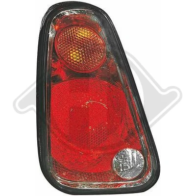 Kuva DIEDERICHS 1205093 Takavalot Vasen P21W, P21/5W, W16W Ilman lampun kantaa MINI: Hatchback