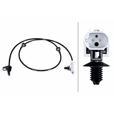 Kuva HELLA 6PU 358 216 391 ABS anturi Pidikkeellä Hall 2 napaa 892mm