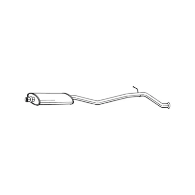 Kuva Keskiäänenvaimentaja PEUGEOT 406, 406 Break OE 1717C7