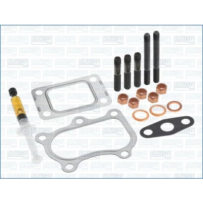Kuva AJUSA JTC11220 Asennussarja Turboahdin with studs, syringe oil Tiivisteillä asennusohjeella NISSAN: TERRANO 2