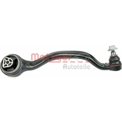 Kuva METZGER 58103402 Alatukivarsi KIT + Kumilaakerilla, Alapallo /pallonivelellä Etuakseli, oikea, Alla, Edessä Poikittaistukivarsi BMW: X5, X6