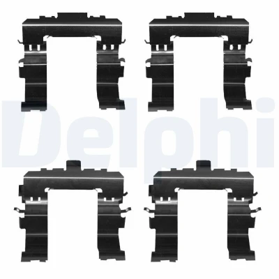 Kuva DELPHI LX0672 Tarvikesarja, Jarrupala SUBARU: Legacy 5, Outback IV, V, FORD: MONDEO 4