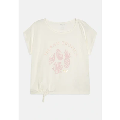 Kuva Roxy PURA Playa Printtipaita lapsille, Koko: 116, Egret
