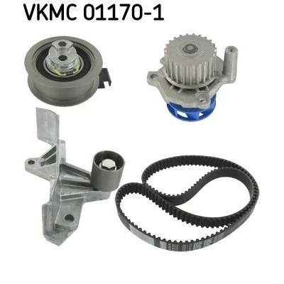 Kuva SKF VKMC 01170 1 Vesipumppu + Jakohihnasarja 150 AUDI: A4 B7 Avant, B6 Sedan, Sedan