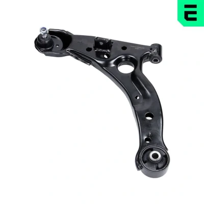 Kuva OPTIMAL G6 1263 Alatukivarsi Alapallo /pallonivelellä, Kumilaakerilla Alla, Etuakseli, Vasen Poikittaistukivarsi Teräslevy 15mm HYUNDAI: Matrix