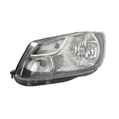 Kuva ALKAR 2755154 Ajovaloumpio Vasen H4, PY21W Huomiovalolla Sähkömoottorilla Kotelo mustalla sisäosalla VOLKSWAGEN: Caddy 3