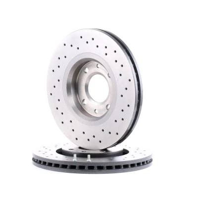 Kuva BREMBO XTRA LINE 09.8760.1X Jarrulevyt 283 26 4 rei&#039;itetty/tuuletettu sisältä pinnoitettu hiiliteräs Ruuveilla PEUGEOT: 308 I Hatchback, SW