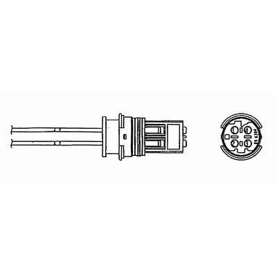 Kuva NGK 0069 Lambda Anturi Lämmitetty 4 BMW: 3 Sedan, Touring, 1 Hatchback